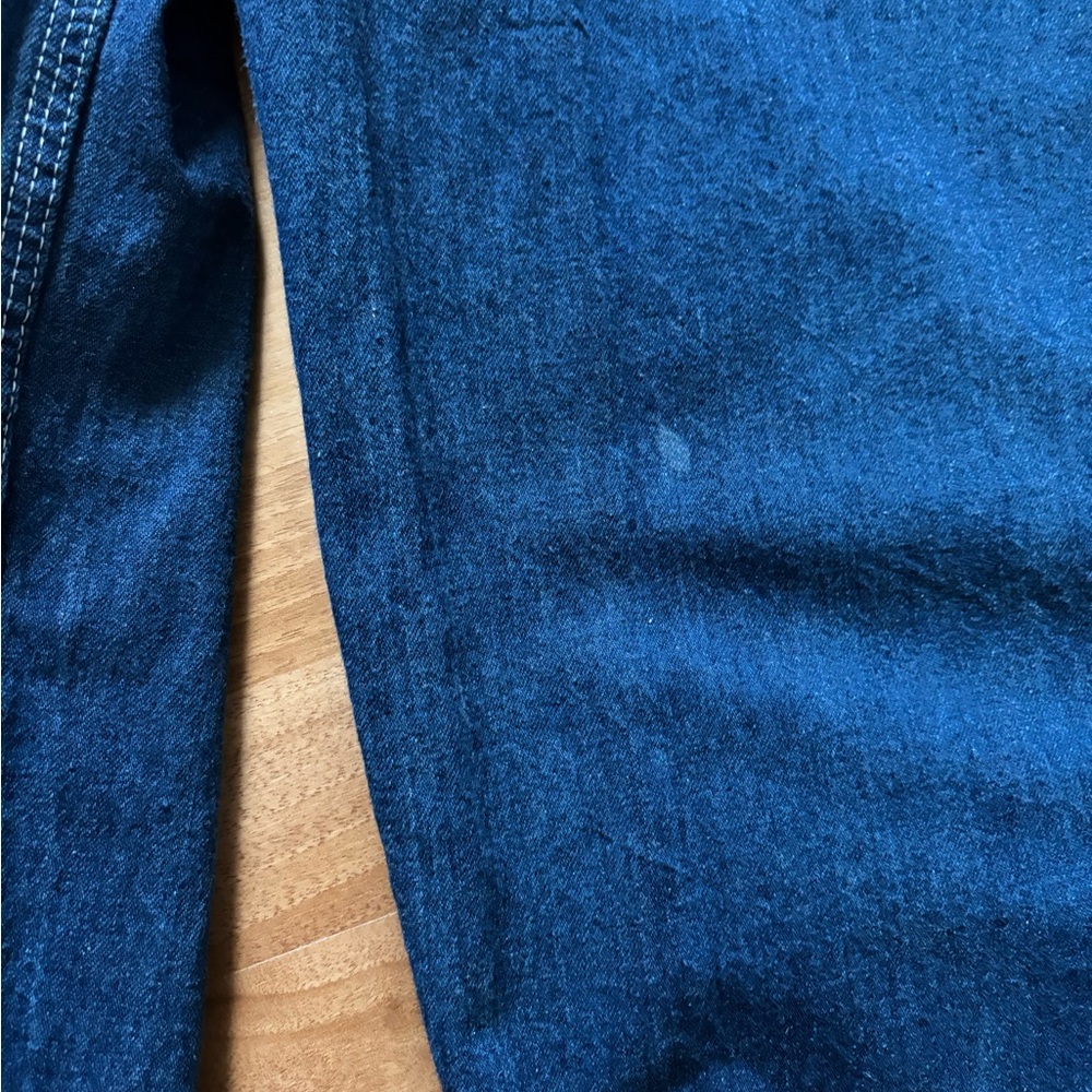 Vintage 1980s Sears Denim Overalls with Brass Accents - Picture 4 of 7